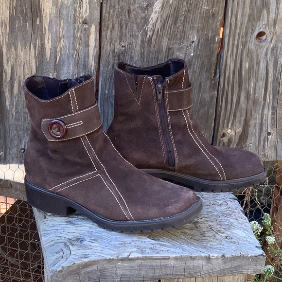 High Sierra Bown Suede "Tabbie" Boots size 8 - Picture 10 of 14